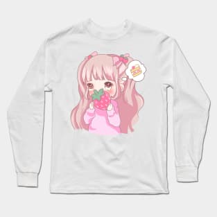 Strawberry Girl Long Sleeve T-Shirt